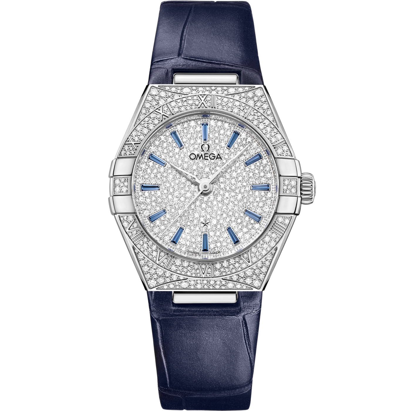 Omega Constellation Manhattan 29 Co-Axial Master Chronometer Canopus Gold / Snow — Ref. 131.58.29.20.99.003