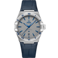 Omega Constellation Master Chronometer 39 Stainless Steel / Grey / Alligator — Ref. 131.13.39.20.06.002