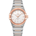 Omega Constellation Master Chronometer 39 Stainless Steel / Sedna Gold / Silver / Bracelet — Ref. 131.20.39.20.02.001