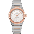 Omega Constellation Master Chronometer 39 Stainless Steel / Sedna / Silver-Diamond / Bracelet — Ref. 131.20.39.20.52.001