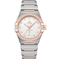 Omega Constellation Master Chronometer 39 Stainless Steel / Sedna - Diamond / Silver / Bracelet — Ref. 131.25.39.20.52.001