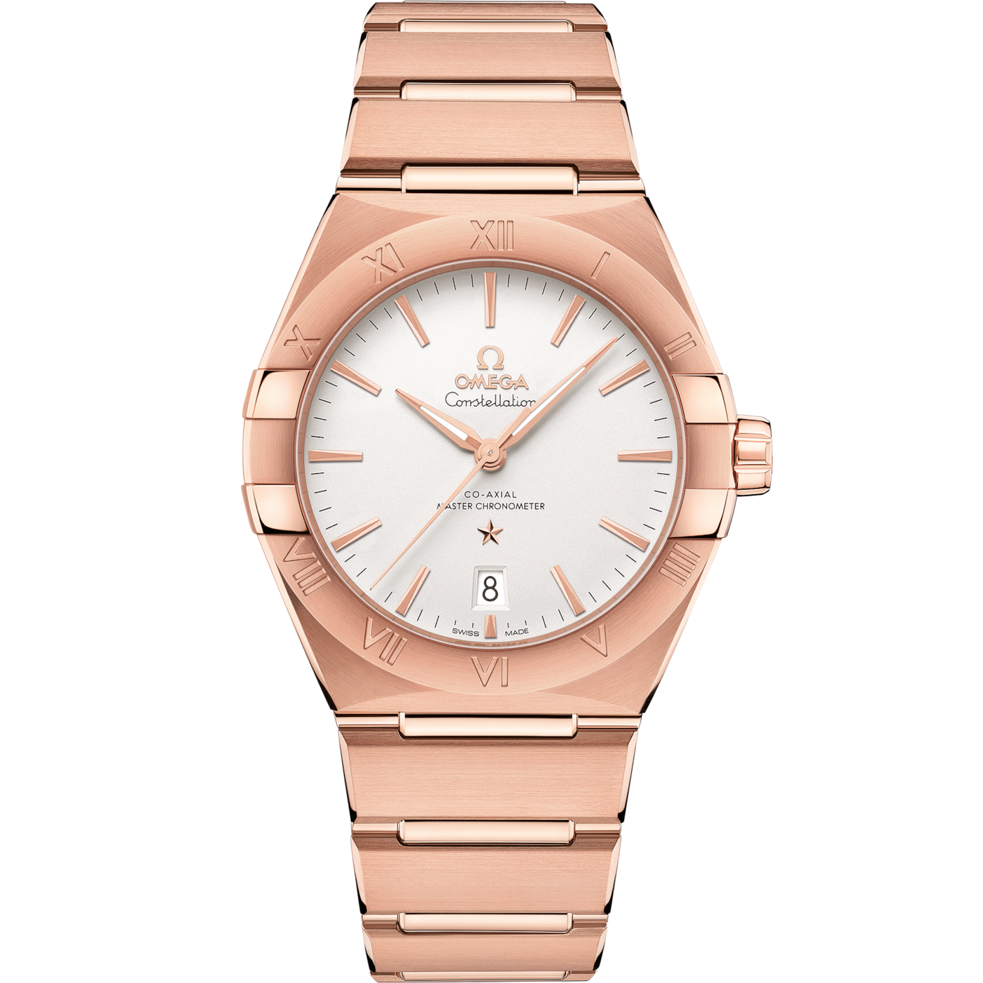 Omega Constellation Master Chronometer 39 Sedna / Silver / Bracelet — Ref. 131.50.39.20.02.001