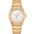 Omega Constellation Master Chronometer 39 Yellow Gold - Diamond / Silver / Bracelet — Ref. 131.55.39.20.52.002