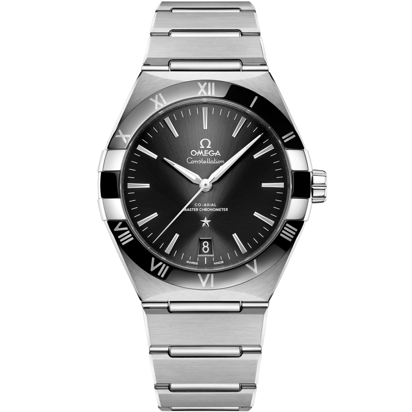 Omega Constellation 41åÊmm, Steel on Steel - 131.30.41.21.01.001 — Ref. 131.30.41.21.01.001