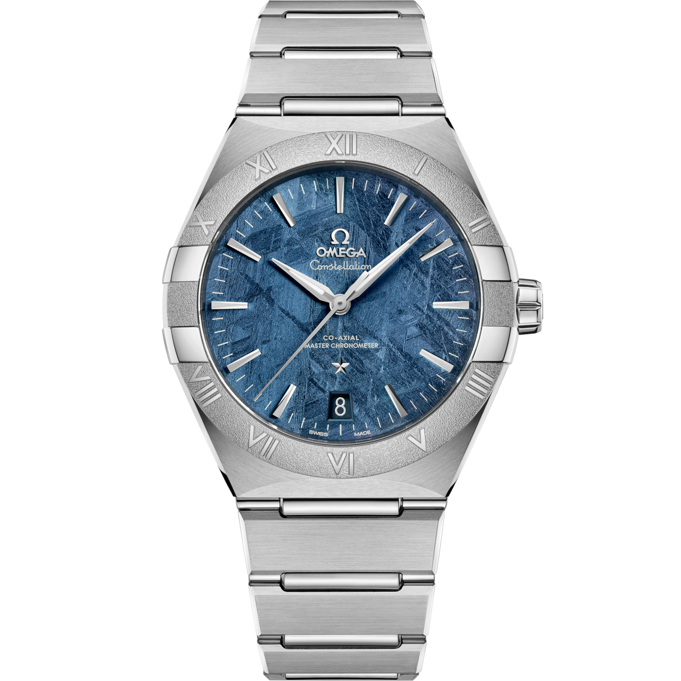 Omega Constellation Master Chronometer 41 Stainless Steel / Blue Meteorite — Ref. 131.30.41.21.99.003
