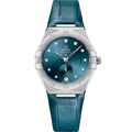 Omega Constellation Master Chronometer Small Seconds 34 Stainless Steel / Blue - Diamond — Ref. 131.13.34.20.53.001