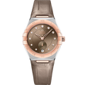 Omega Constellation Master Chronometer Small Seconds 34 Stainless Steel / Sedna Gold / Brown - Diamond — Ref. 131.23.34.20.63.001