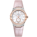 Omega Constellation Master Chronometer Small Seconds 34 Stainless Steel / Sedna Gold / Diamond / MOP — Ref. 131.28.34.20.55.001