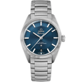 Omega Globemaster Stainless Steel / Blue / Bracelet — Ref. 130.30.39.21.03.001