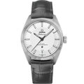 Omega Globemaster Stainless Steel / Silver / Leather — Ref. 130.33.39.21.02.001