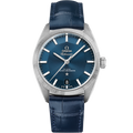 Omega Globemaster Stainless Steel / Blue / Leather — Ref. 130.33.39.21.03.001