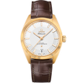 Omega Globemaster Yellow Gold / Silver / Leather — Ref. 130.53.39.21.02.002