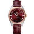 Omega Globemaster Annual Calendar Stainless Steel / Sedna Gold / Burgundy — Ref. 130.23.41.22.11.001