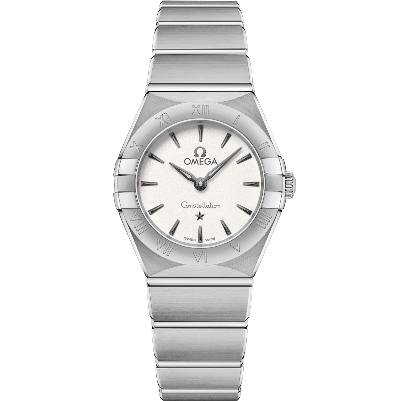 Omega Constellation Manhattan 25 Quartz Stainless Steel / Silver — Ref. 131.10.25.60.02.001