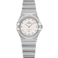 Omega Constellation Manhattan 25 Quartz Stainless Steel / Silver Silk — Ref. 131.10.25.60.52.001