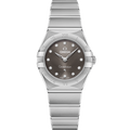 Omega Constellation Manhattan 25 Quartz Stainless Steel / Grey Diamond — Ref. 131.10.25.60.56.001