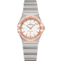 Omega Constellation Manhattan 25 Quartz Stainless Steel / Sedna Gold / Silver — Ref. 131.20.25.60.02.001