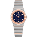 Omega Constellation Manhattan 25 Quartz Stainless Steel / Sedna Gold / Aventurine — Ref. 131.20.25.60.53.002