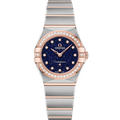 Omega Constellation Manhattan 25 Quartz Stainless Steel / Sedna Gold / Aventurine / Diamond — Ref. 131.25.25.60.53.002