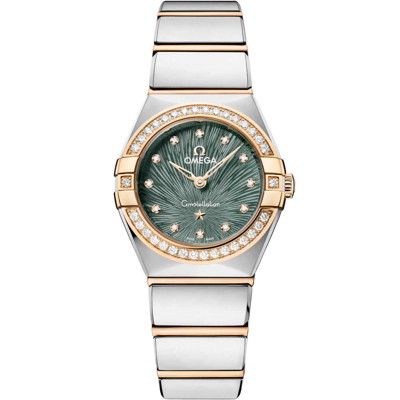 Omega Constellation 25åÊmm, steel - Moonshine gold on steel - Moonshine gold - 131.25.25.60.60.001 — Ref. 131.25.25.60.60.001