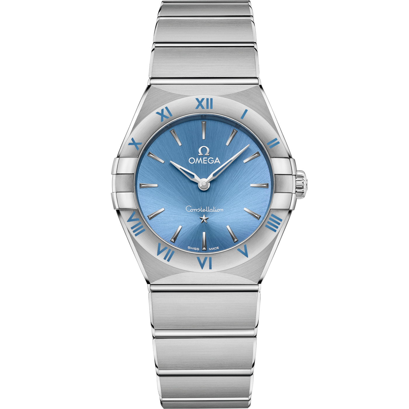 Omega Constellation Manhattan 28 Quartz Stainless Steel / Celestial — Ref. 131.10.28.60.03.001