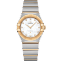 Omega Constellation Manhattan 28 Quartz Stainless Steel / Yellow Gold / MOP — Ref. 131.20.28.60.55.002