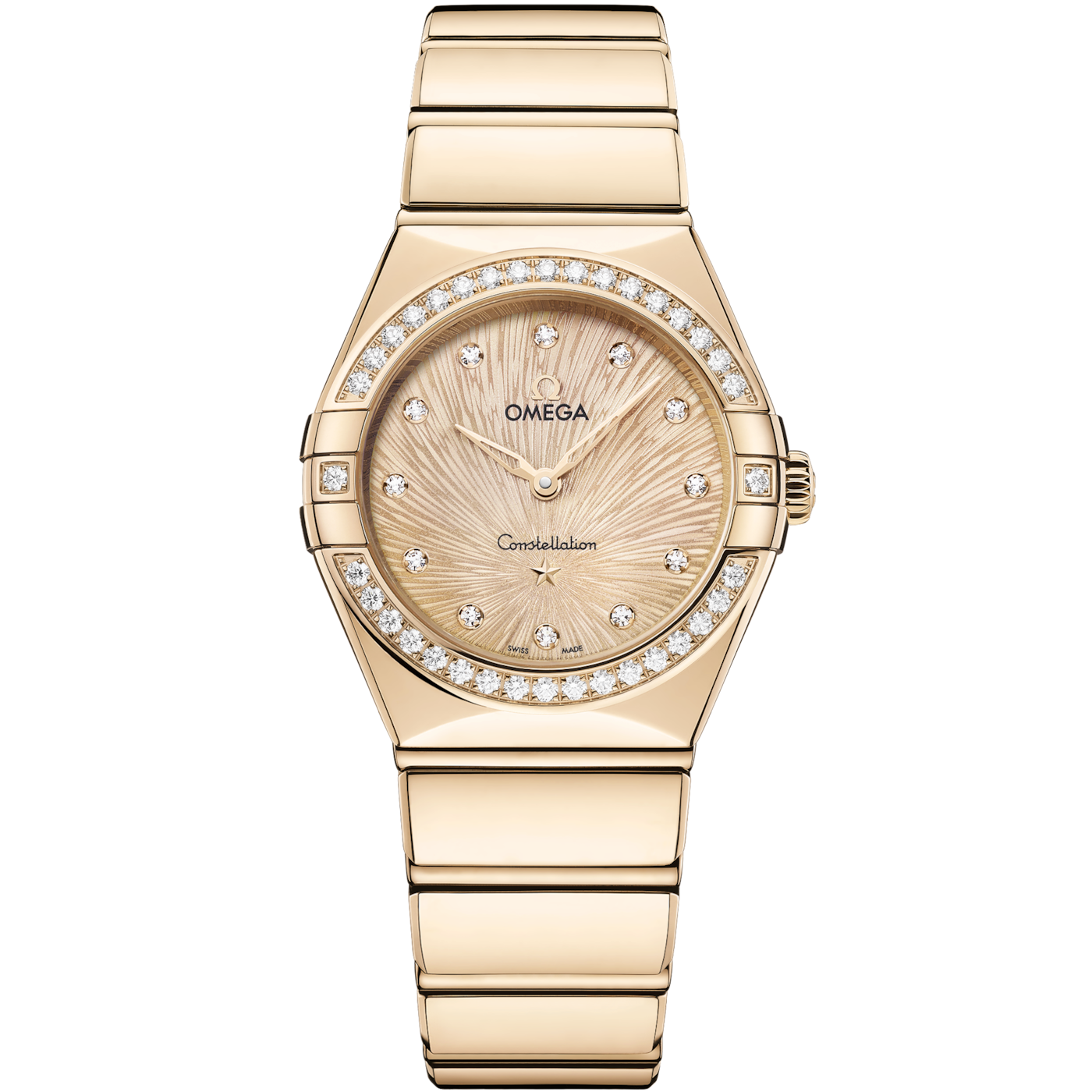 Omega Constellation 28åÊmm, Moonshine gold on Moonshine gold - 131.55.28.60.58.001 — Ref. 131.55.28.60.58.001