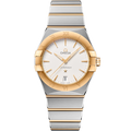 Omega Constellation Quartz 36 Stainless Steel / Yellow Gold / Silver / Bracelet — Ref. 131.20.36.60.02.002
