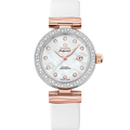 Omega LadyMatic Co-Axial 34 Stainless Steel / Sedna Gold / Diamond / MOP — Ref. 425.27.34.20.55.004