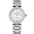 Omega LadyMatic Co-Axial 34 Stainless Steel / Diamond / MOP / Bracelet — Ref. 425.35.34.20.55.002