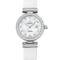 Omega LadyMatic Co-Axial 34 Stainless Steel / Diamond / MOP — Ref. 425.37.34.20.55.002
