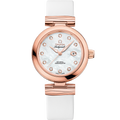 Omega LadyMatic Co-Axial 34 Sedna Gold / MOP — Ref. 425.62.34.20.55.004