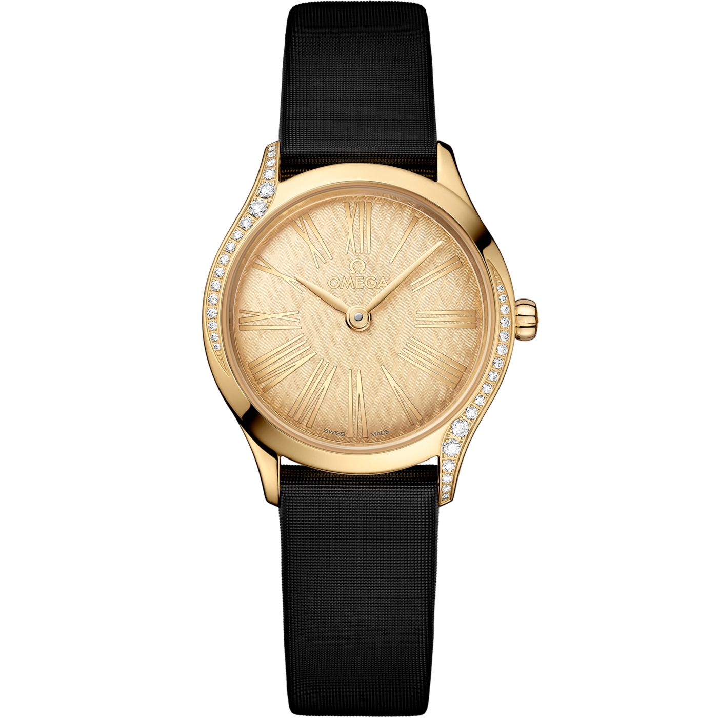 Omega Mini Tr̩sor Quartz 26 Moonshine Gold - Diamond / Moonshine Gold — Ref. 428.57.26.60.99.001