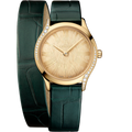 Omega De Ville Mini Tr̩sor 26åÊmm, Moonshine gold on Alligator - 428.58.26.60.99.002 — Ref. 428.58.26.60.99.002