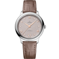 Omega De Ville Master Chronometer 34 Stainless Steel / Rose - Grey - Diamond — Ref. 434.13.34.20.52.002
