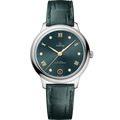 Omega De Ville Master Chronometer 34 Stainless Steel / Turquoise - Diamond — Ref. 434.13.34.20.60.001
