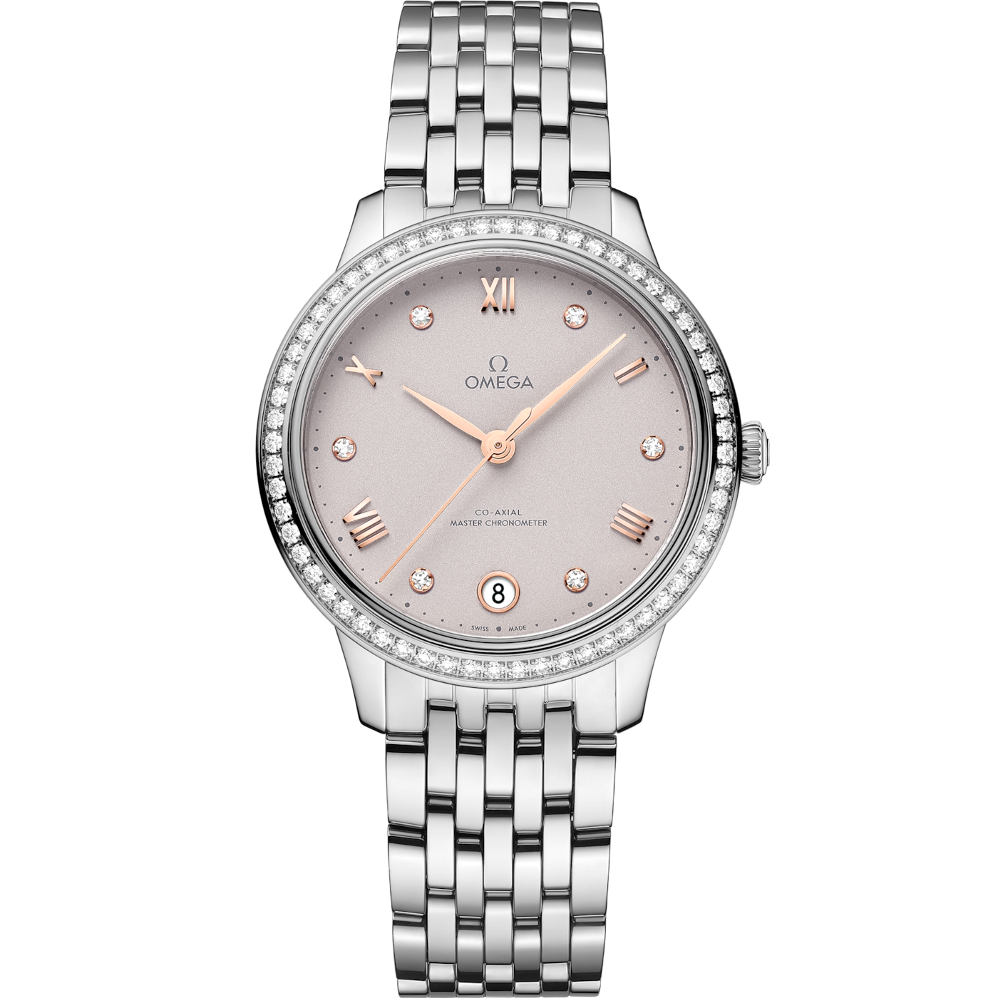 Omega De Ville Prestige 34åÊmm, Steel on Steel - 434.15.34.20.52.002 — Ref. 434.15.34.20.52.002