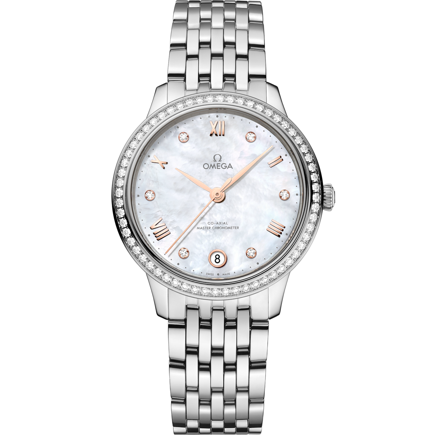 Omega De Ville Prestige 34åÊmm, Steel on Steel - 434.15.34.20.55.001 — Ref. 434.15.34.20.55.001