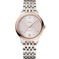Omega De Ville Master Chronometer 34 Stainless Steel - Sedna Gold / Rose / Bracelet — Ref. 434.20.34.20.02.003