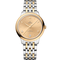 Omega De Ville Master Chronometer 34 Stainless Steel - Yellow Gold / Champagne / Bracelet — Ref. 434.20.34.20.08.001