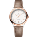 Omega De Ville Master Chronometer 34 Stainless Steel - Sedna Gold / White - Diamond — Ref. 434.23.34.20.52.001