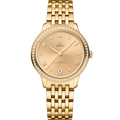 Omega De Ville Master Chronometer 34 Yellow Gold - Diamond / Champagne - Diamond / Bracelet — Ref. 434.55.34.20.58.001
