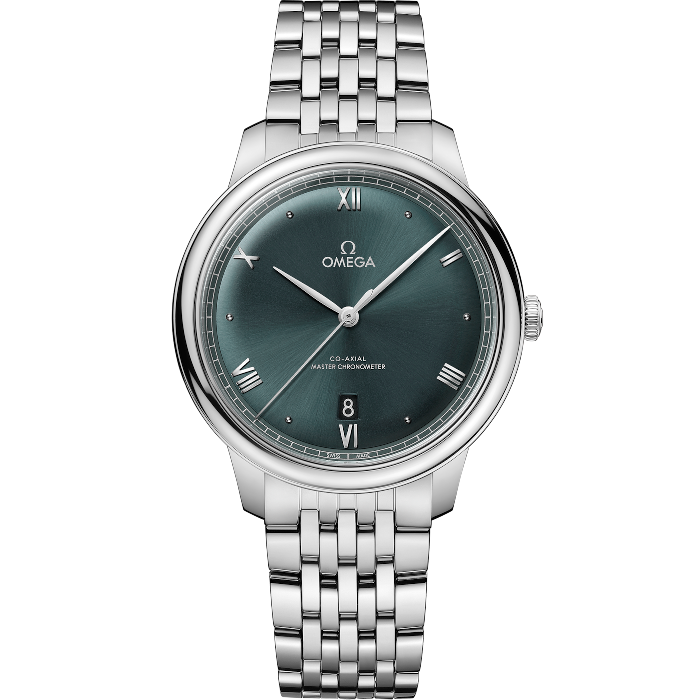 Omega De Ville Master Chronometer Stainless Steel / Grey / Bracelet — Ref. 434.10.40.20.10.001