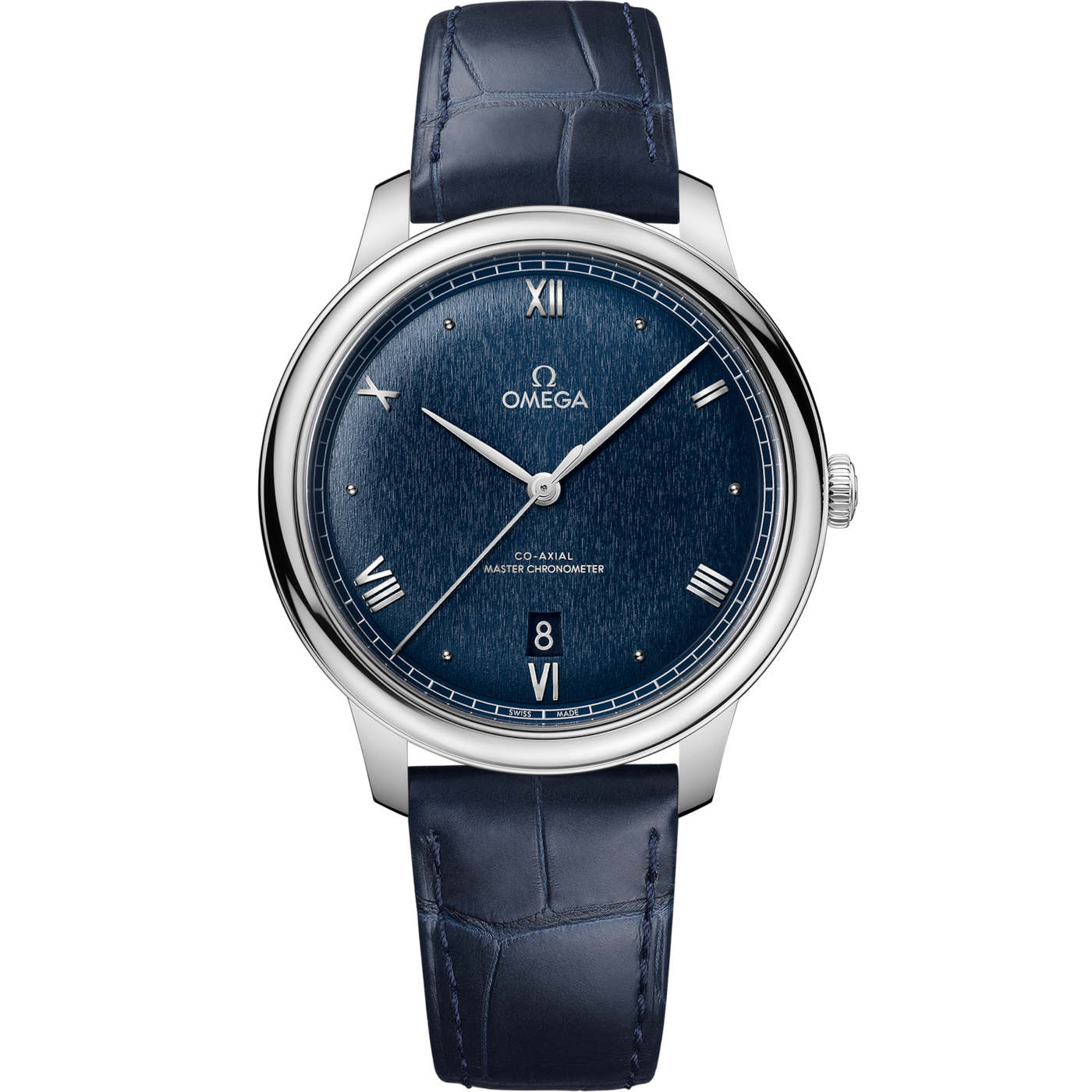 Omega De Ville Master Chronometer Stainless Steel / Blue — Ref. 434.13.40.20.03.001