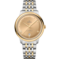 Omega De Ville Master Chronometer Stainless Steel - Yellow Gold / Champagne / Bracelet — Ref. 434.20.40.20.08.001