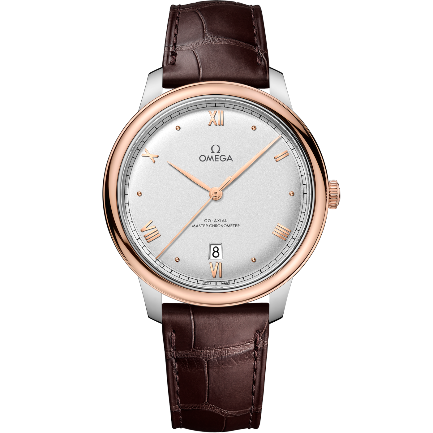 Omega De Ville Master Chronometer Stainless Steel - Sedna Gold / Silver — Ref. 434.23.40.20.02.001