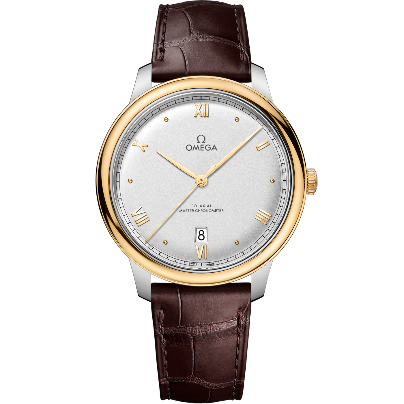 Omega De Ville Master Chronometer Stainless Steel - Yellow Gold / Silver — Ref. 434.23.40.20.02.002