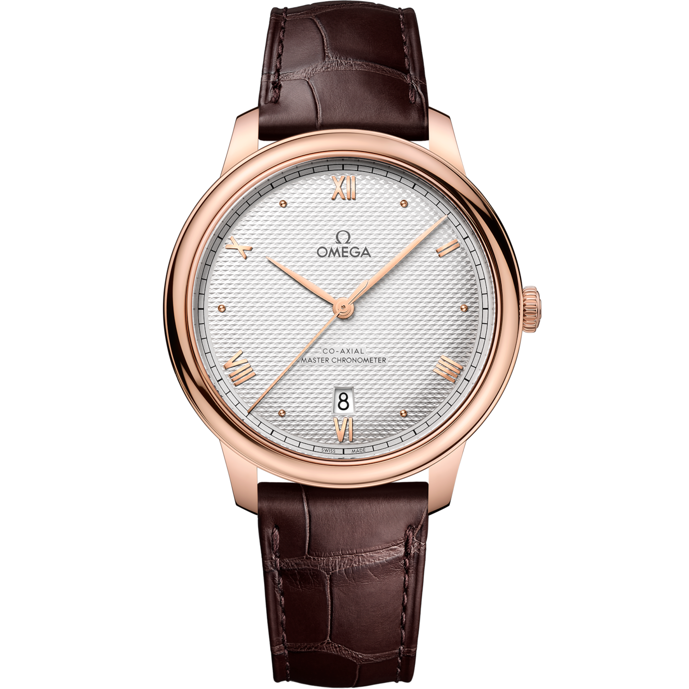 Omega De Ville Master Chronometer Sedna Gold / Silver — Ref. 434.53.40.20.02.001