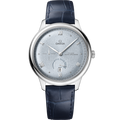 Omega De Ville Power Reserve Master Chronometer Stainless Steel / Ice Blue — Ref. 434.13.41.21.03.001