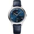 Omega De Ville Power Reserve Master Chronometer Stainless Steel / Blue — Ref. 434.13.41.21.03.002